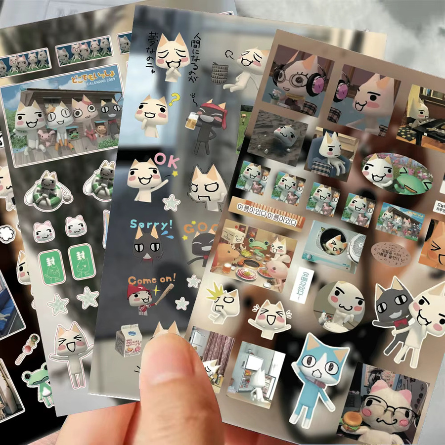 TAKARA TOMY Inoue Toro Sticker, 8-teiliges Set, Bunt / Mehrfarbig - Bild 2