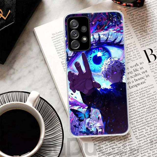 Kaisen J-Jujutsu Gojo Satoru Handyhülle für Samsung Galaxy A-Serie (A16, A26, A36, A56, A15, A14, A13, A55, A54, A53, A25, A24, A23, A35, A34, A33, A05S, A04S) - Bild 1
