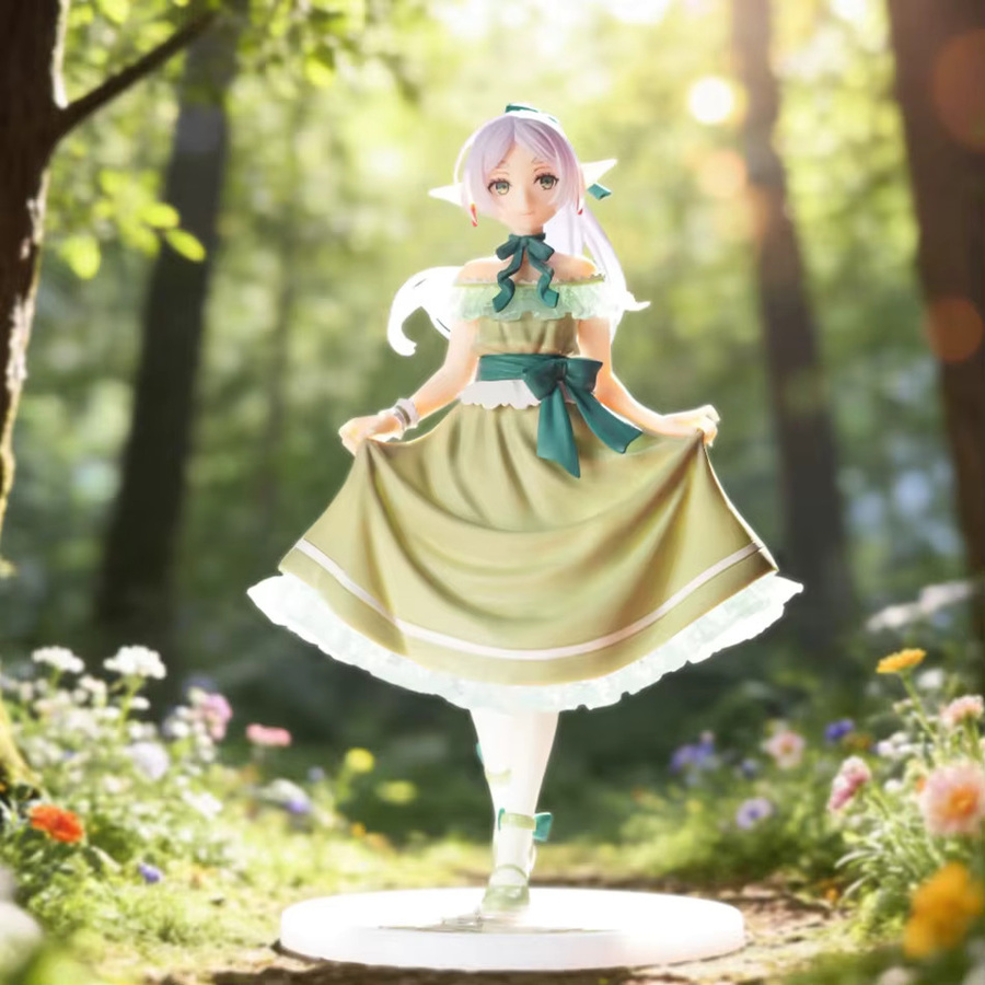 Bandai Frieren Himmel Kleid-Version Figur, PVC-Modell, Einzelfigur - Bild 3