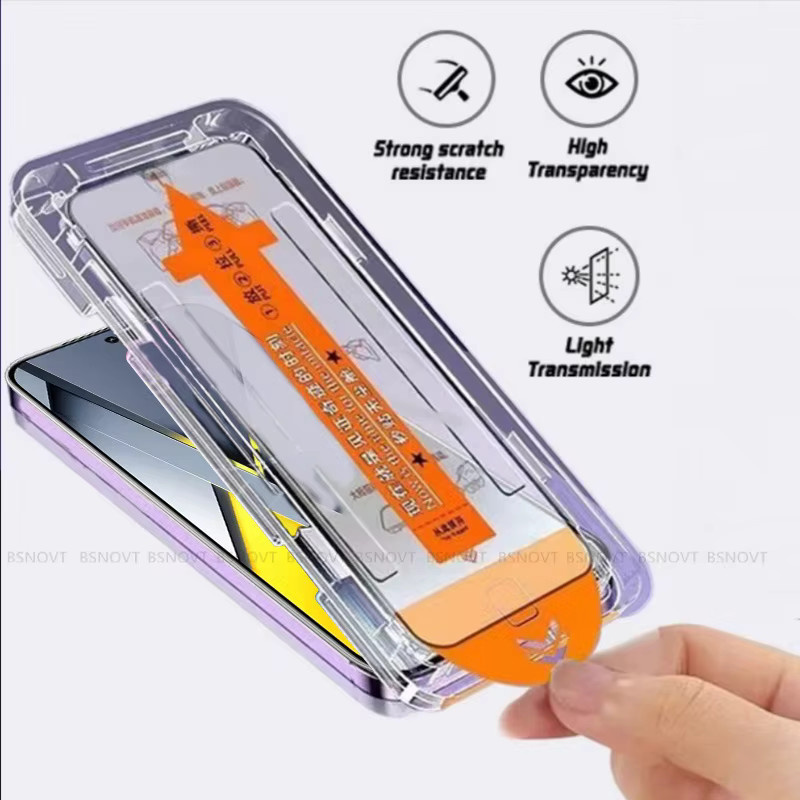 Xiaomi Poco F8 Pro Panzerglas Screen Protector mit voller Abdeckung und 9H Härte in Transparent - Bild 2