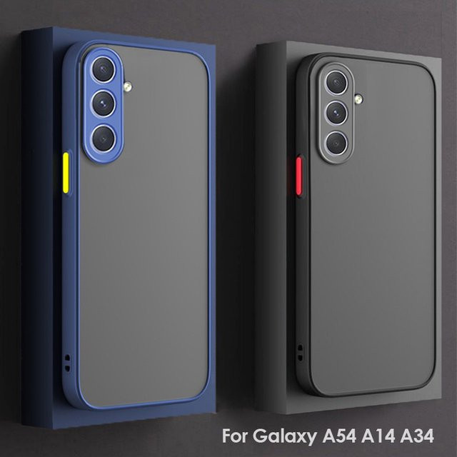 Armor Matte Schutzhülle für Samsung Galaxy A54 5G in Blau - Bild 1