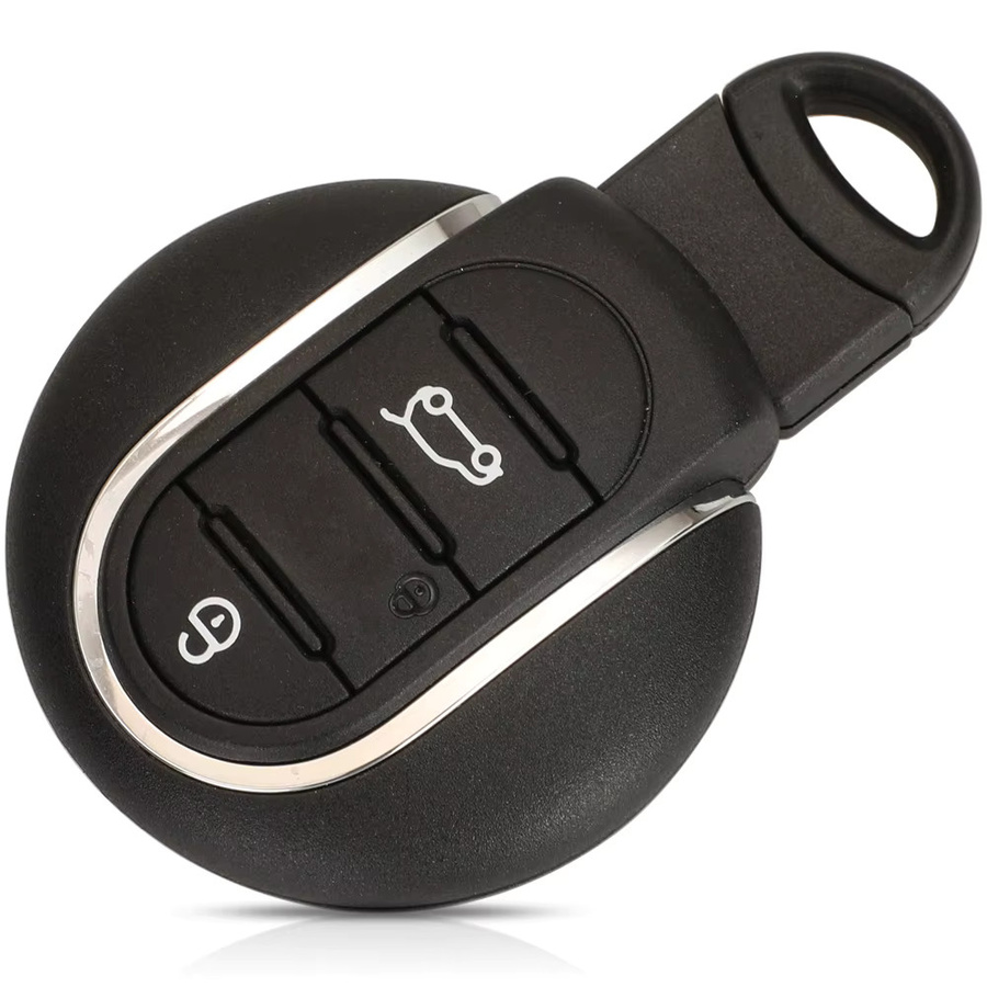 Jingyuqin Smart Remote Auto Schlüsselanhänger 3/4BTN 315 MHz 434 MHz ID49 für BMW Mini Cooper Countryman Clubman F-Serie F55 F56 2015-2018 Schwarz - Bild 3