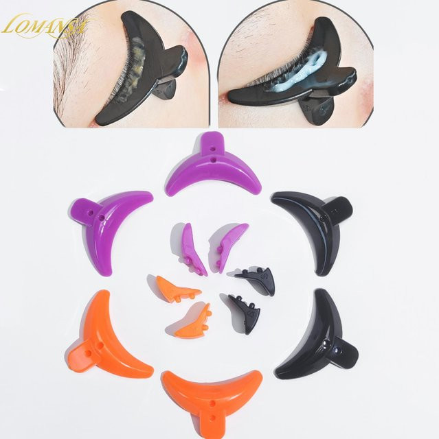 Lomansa Silikon Wimpern Lift Pads, Black, Unisex - Bild 1