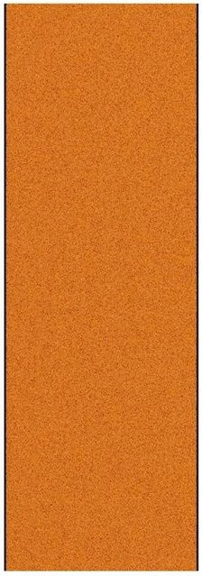 vidaXL Fußmatte in Orange und Schwarz aus Polyamid und PVC, wetterfest und rutschfest, B/T: 120 x 350 cm - Bild 1