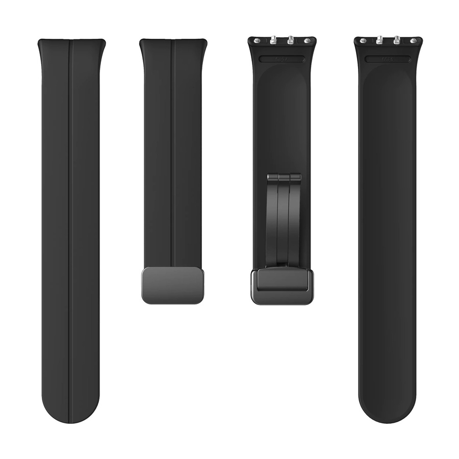 Uhrenarmband Silikon, Magnetische D-Faltschließe, Samsung Galaxy Fit3 - Bild 3