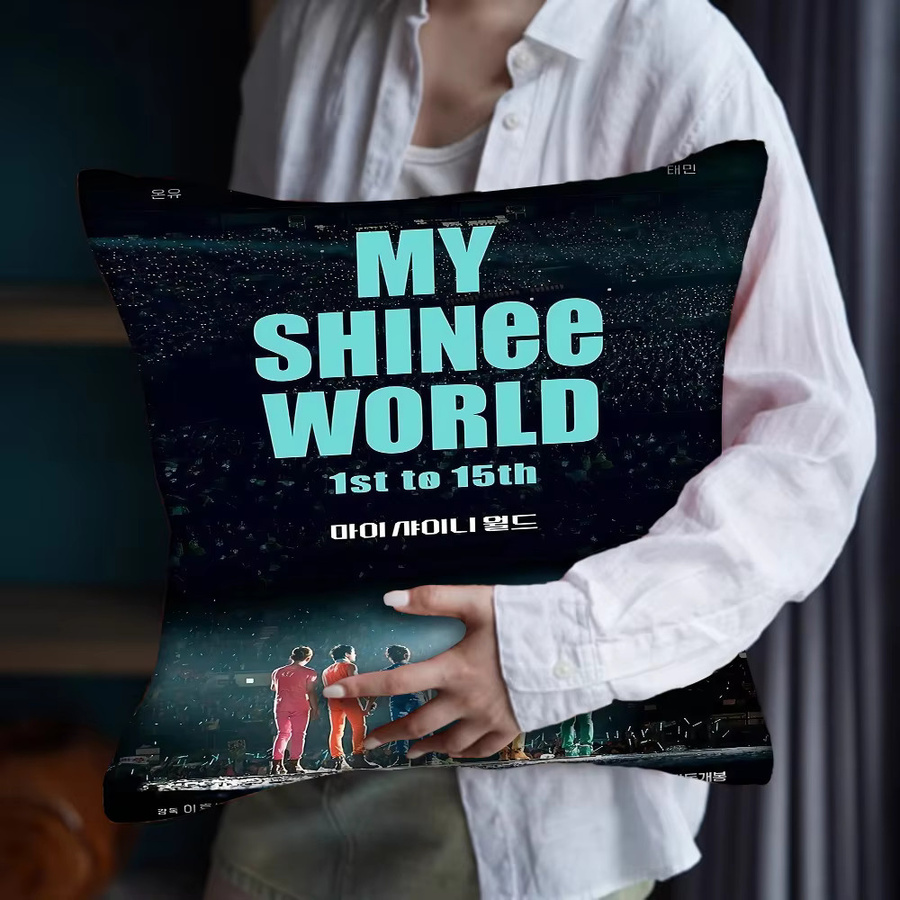 SHINee Kpop Kissenbezug mit Ahorn Design in Multicolor - Bild 3