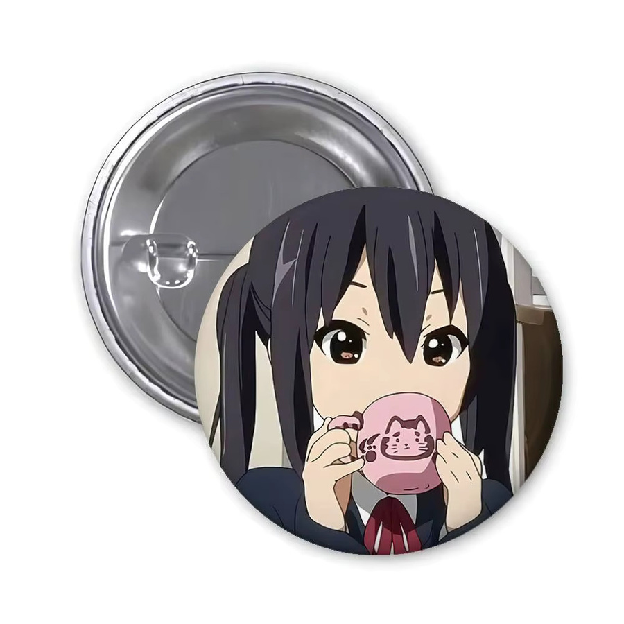 Bilibili Anstecknadel Anime K-ON, Metall, Bunt - Bild 7