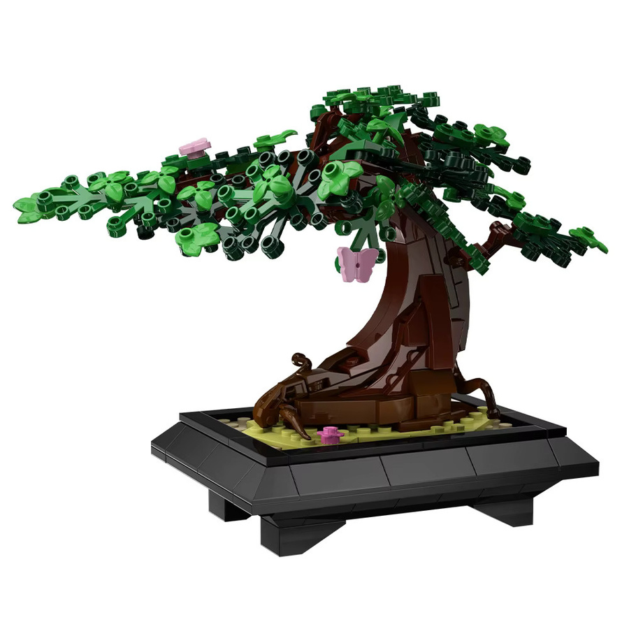 Gobricks MOC Vier Jahreszeiten Bonsai Baum, Baustein Kits, 4 in 1 - Bild 2