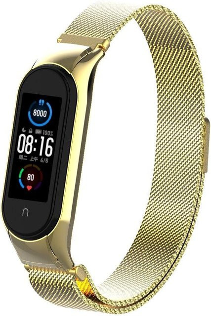 Xiaomi Uhrenarmband Edelstahl, Gold, Unisex - Bild 1