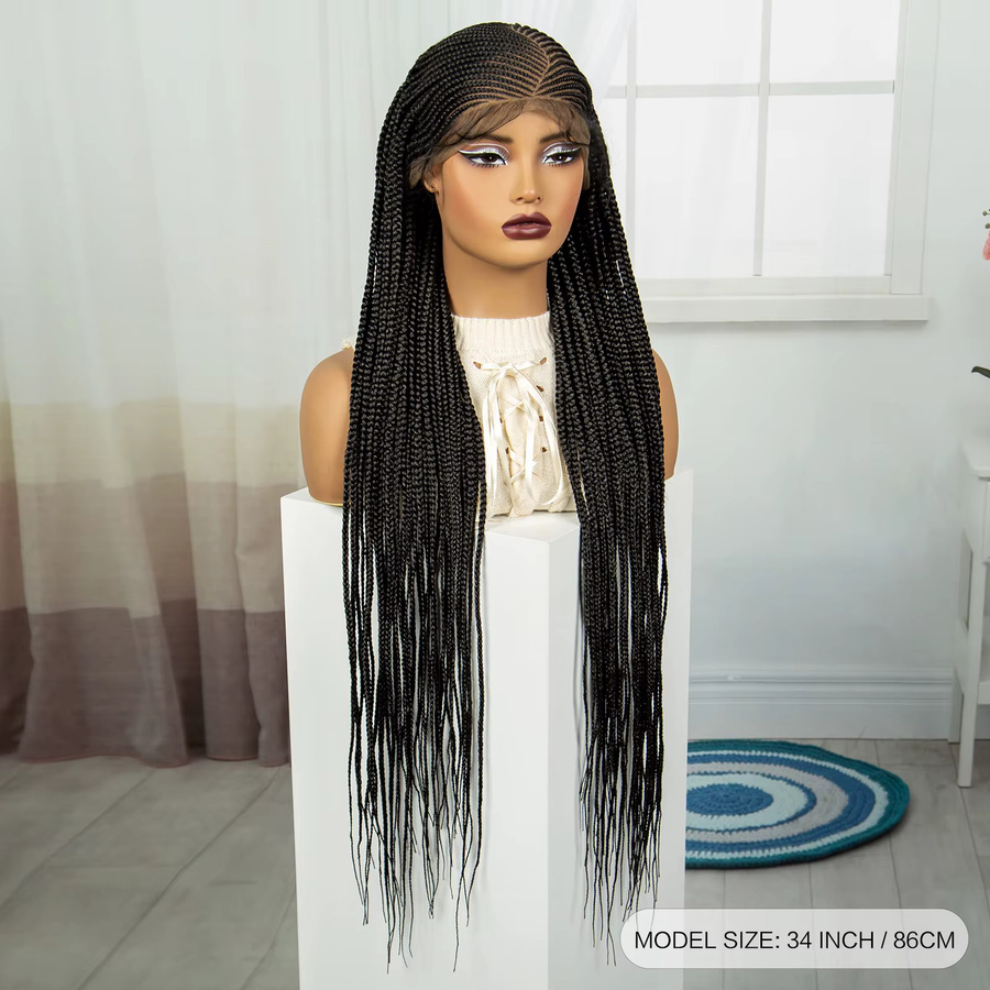 Alice Spring Perücke, synthetische Cornrow-Zöpfe, Damen - Bild 2
