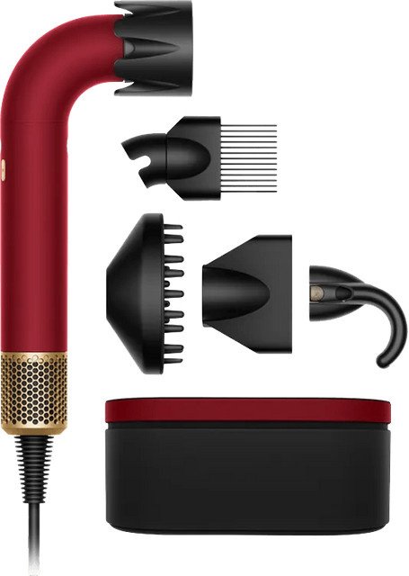 Dyson Supersonic Haarstyling-Tool für lockiges Haar, Red Velvet - Bild 1