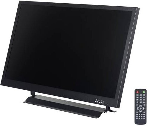 Renkforce RF-PM-240 LED-Monitor 24 Zoll Full HD 1920 x 1080 Pixel Schwarz mit HDMI, USB und VGA - Bild 1