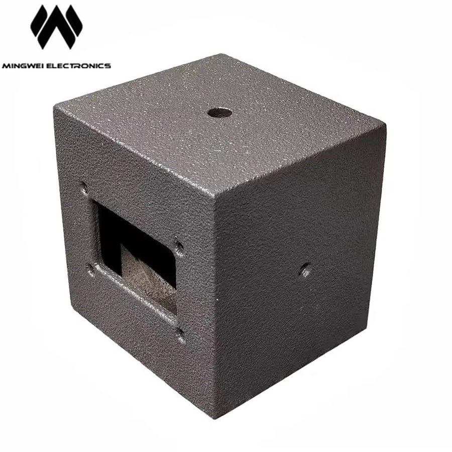 Prohsaudio 5 Zoll Koaxial-Lautsprecher-Schrankbox aus 9 mm Birkensperrholz in Dunkelbraun mit wasserdichter Oberfläche, 5er Set - Bild 3