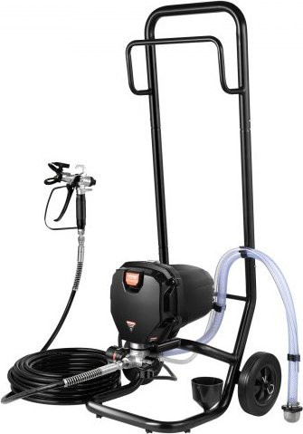 VEVOR Rollbares Airless-Farbspritzgerät in Schwarz, 750 W, 3000 psi, Elektrische Spritzlackiermaschine mit Wagen für Innen- und Außenbereiche - Bild 1