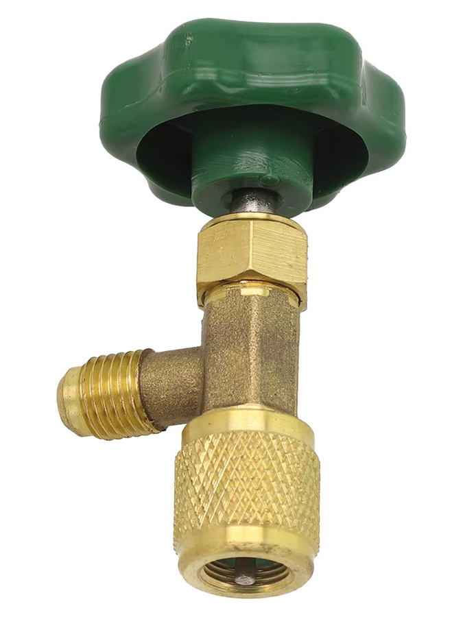 DAZZLEEX Hahn Ventil Flasche Opener CT341 für 7/16 28UNF Gewinde zur Klimaanlagen-Umleitung - Bild 5