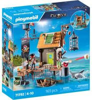 PLAYMOBIL Pirates Piratenhafen mit Seeräuber-Gefängnis Konstruktionsspielzeug - Bild 1
