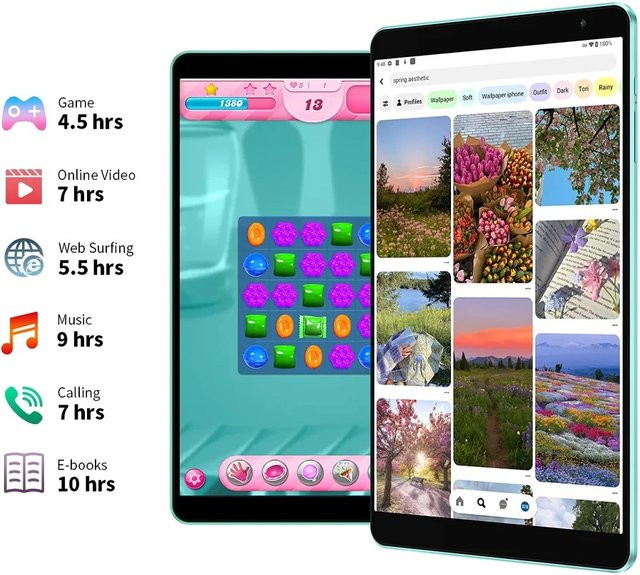Teclast P85T Tablet mit 8 Zoll Display, Allwinner A523 8-Kern Prozessor, 10GB RAM, 64GB ROM, WiFi und 4G LTE, 5000mAh Akku - Bild 1