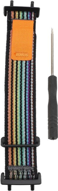 Neoglint Uhrenarmband Nylonband, Klettverschluss, Schwarz, Unisex - Bild 1