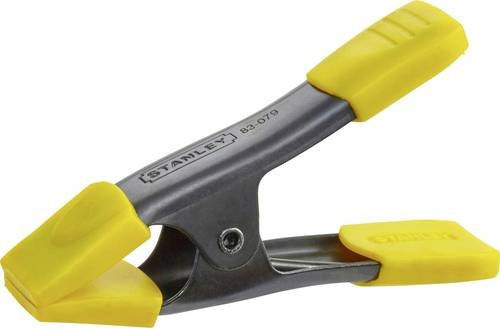 Stanley Federzwinge aus Metall in Gelb 25mm 9-83-079 - Bild 1