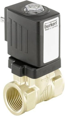 Bürkert Membranventil 273562 6213 Servogesteuert 24V NPT 1/4 Nennweite 10mm aus Messing - Bild 1