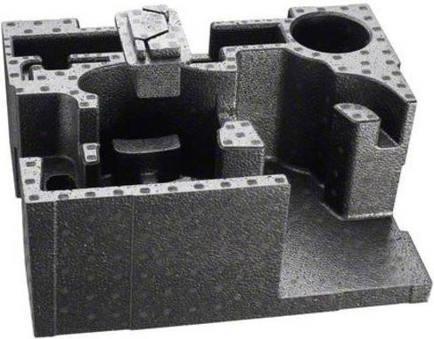 Bosch Professional L-Boxx Einlage zur Werkzeugaufbewahrung für GSS 230 AVE und 280 AVE in Schwarz - Bild 1