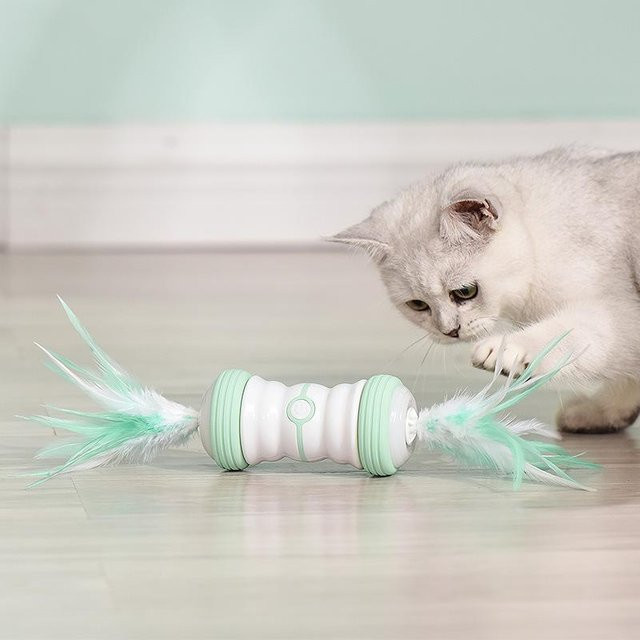 Elektrische Katze mit Zauberstab, Automatische Rotierendes Rad, Lustiger Ball - Bild 1