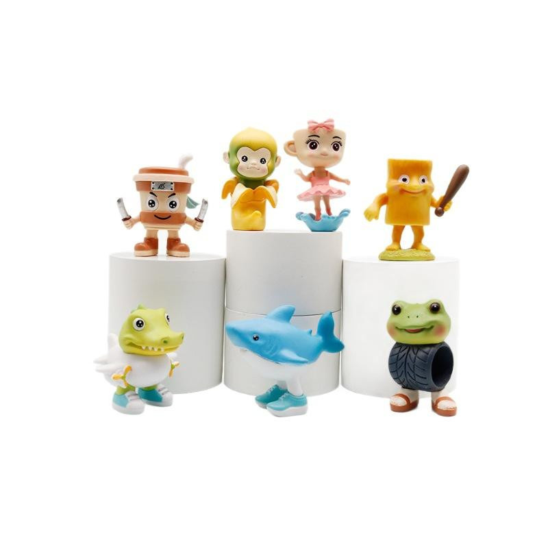Yiran Toy Anime Figur Blind Box Set Mini Figur Bunt - Bild 2