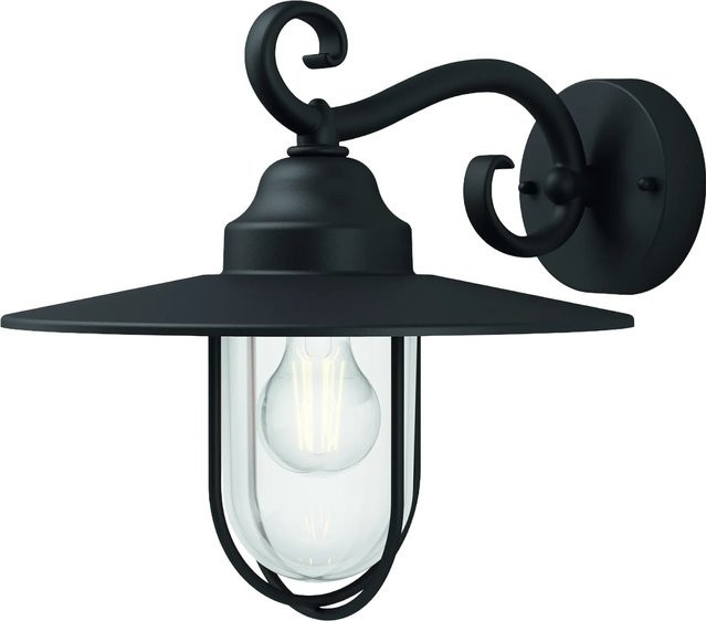 Philips Wandleuchte Pasture in Schwarz im Vintage-Look für den Außenbereich - Bild 1
