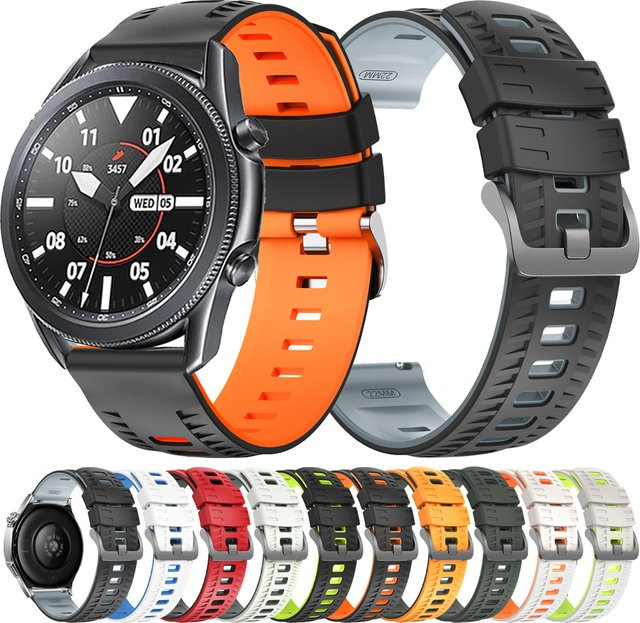 Uhrenarmband Silikon, 22 mm, Unisex - Bild 1