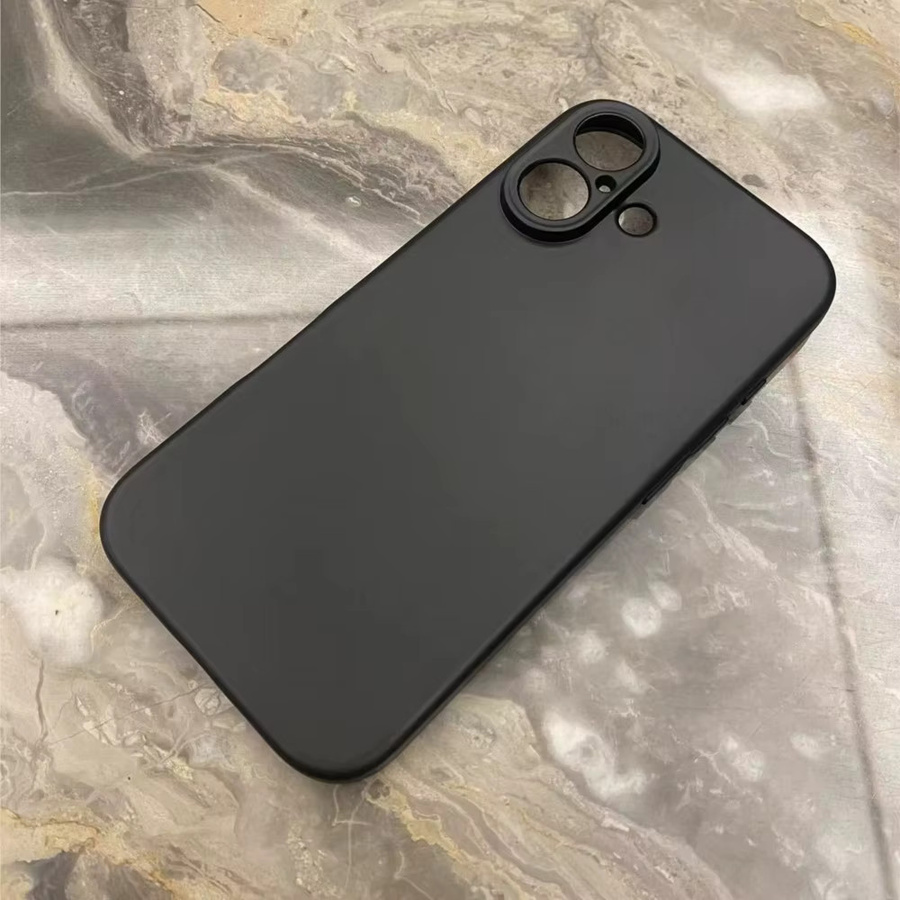 Luxus Silikon Schutzhülle für iPhone in Schwarz - Bild 5