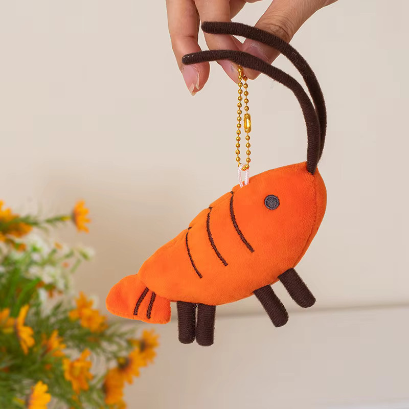 pangcangshu Garnelen Plüsch Spielzeug, Tiere, Orange - Bild 3