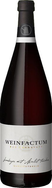 Weinfactum Bad Cannstatt Rotwein Lemberger 2023, Württemberg, trocken, 1 l - Bild 1
