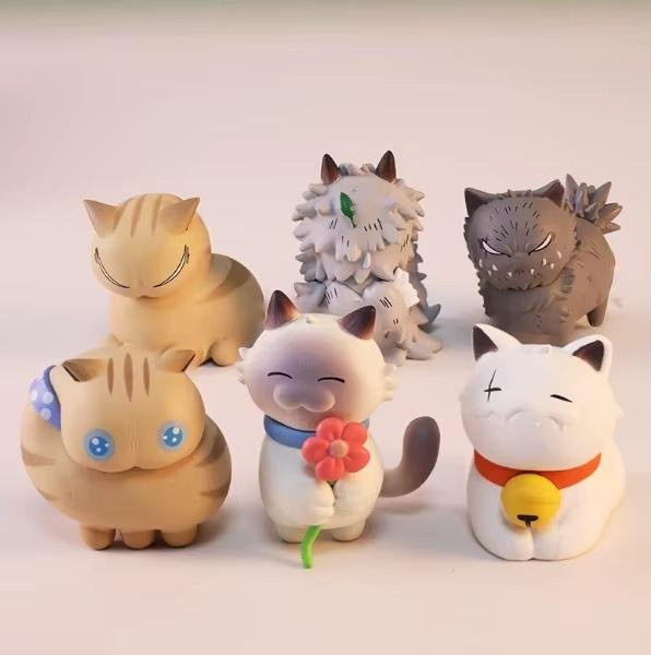 Binchi Outdoor Equipment Katze Blind Box, Figur, ab 14 Jahren - Bild 1