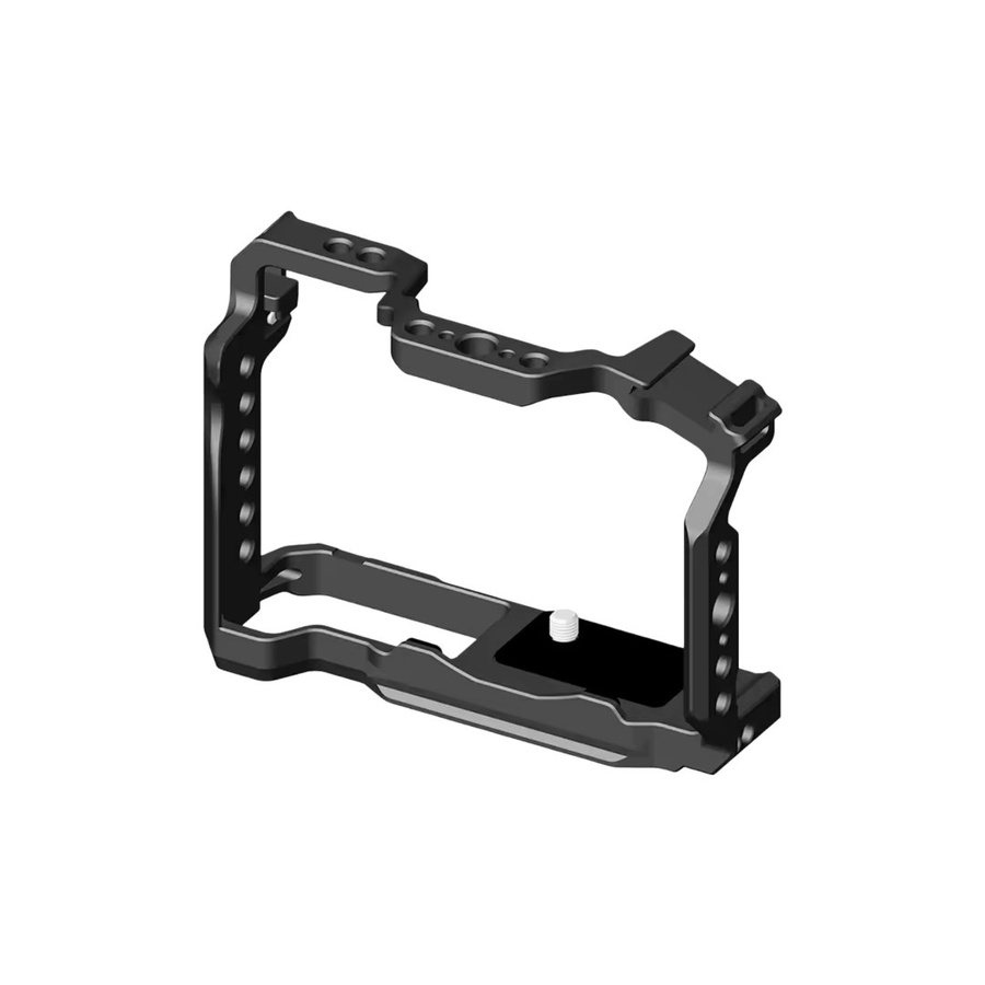 Canon Kamera-Käfig Schnellwechsel-Stabilisator aus Aluminiumlegierung in Schwarz für Canon EOS R50 und Canon EOS R100 - Bild 1