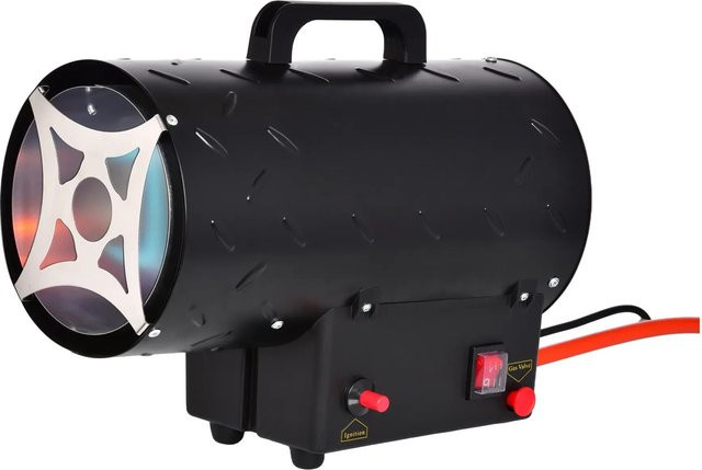 Firefix Gas-Heizgebläse BoostLine 15 kW Schwarz B/T/H: 38,0 x 30,5 x 19,0 cm - Bild 1