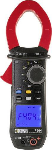 Chauvin Arnoux F404 Digitale Stromzange in Rot, Spritzwassergeschützt IP54, CAT III 1500 V und CAT IV 1000 V - Bild 1