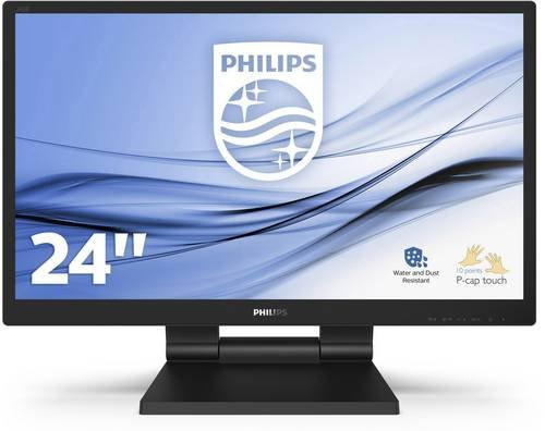 Philips B Line 242B9T LED-Monitor mit Touchscreen, 60,5 cm (23,8 Zoll), Full HD, Schwarz, HDMI, DisplayPort und USB-C - Bild 2