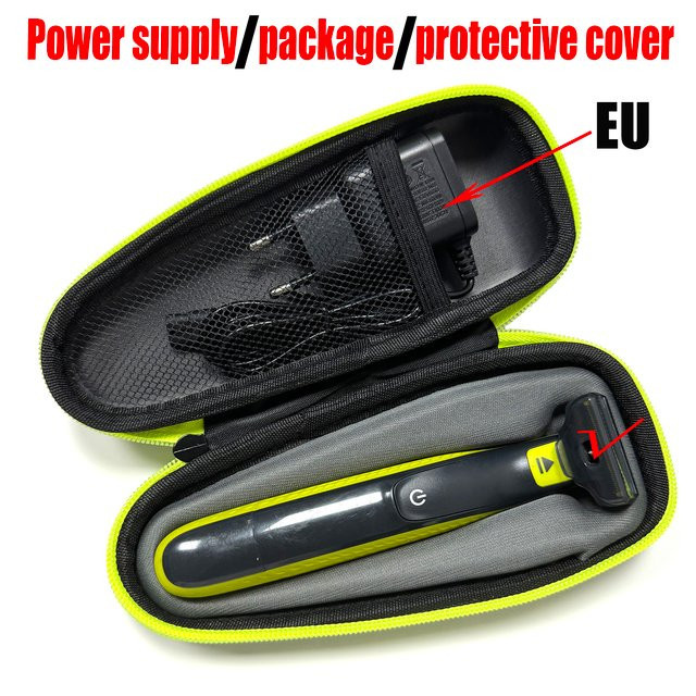 Tragbare EVA Reise-Schutzhülle für Philips OneBlade QP2530/2520 Rasierer, wasserdichte Hartschalen-Tasche zur sicheren Aufbewahrung - Bild 1