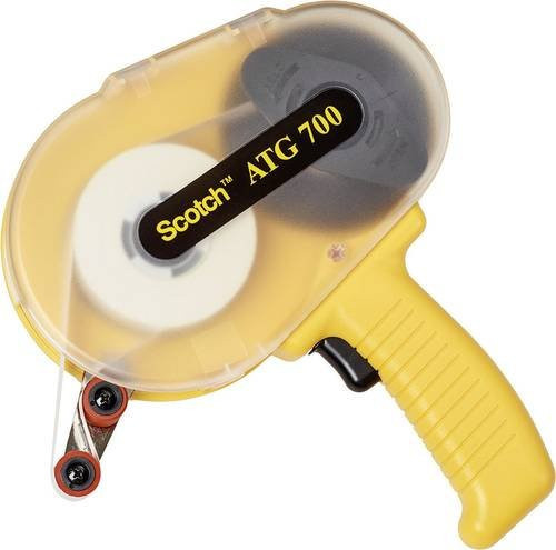 3M Scotch ATG 700 Klebeband-Abroller in Gelb zur Verarbeitung von ATG Transferklebstoff-Filmen mit einer maximalen Rollenbreite von 19mm - Bild 1