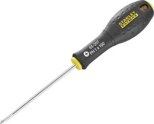 Stanley FatMax Kreuzschlitz-Schraubendreher PH1, Schwarz, 100 mm - Bild 1