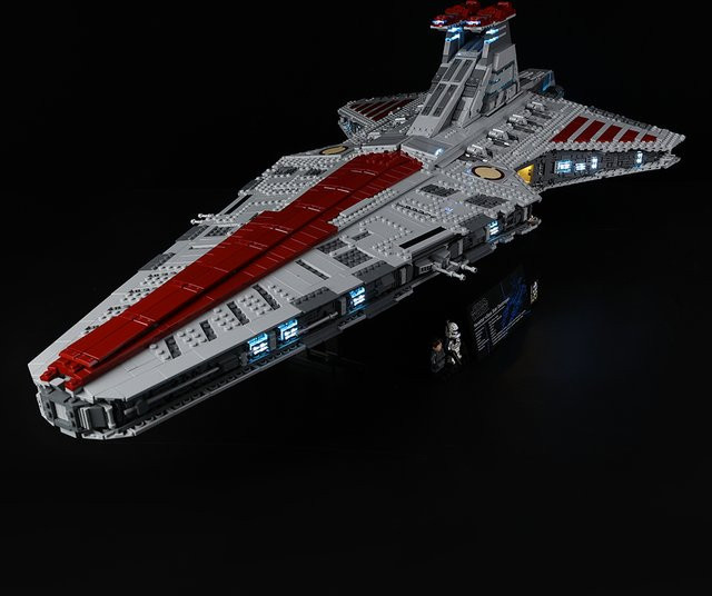 EASYLITE Star Wars LED-Licht-Set für Venator Class Republic Attack Cruiser 75367 nur Beleuchtungsset - Bild 1
