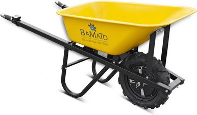 Elektrische Schubkarre BAMATO MTR-150, Farbe: Gelb, B/T/H: 60 x 138 x 72 cm - Bild 2