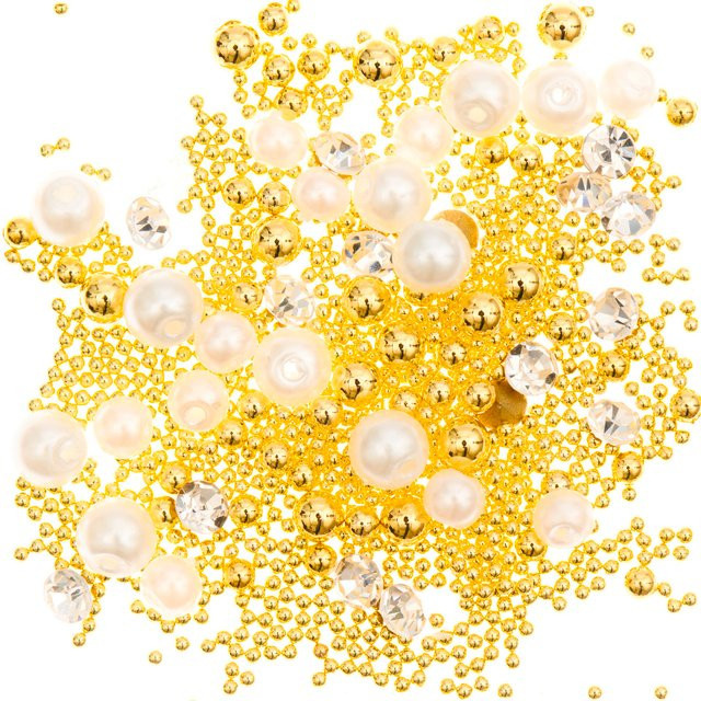 Rico Design Füllmaterial für Resin in Gold für Perlen, Diamanten und Kügelchen - Bild 1