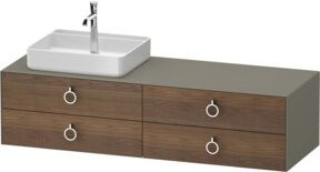 Duravit Waschtischunterschrank White Tulip in White, Breite: 160 cm, Tiefe: 55 cm, Höhe: 40,8 cm - Bild 1