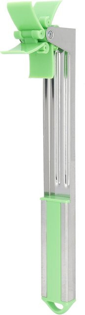CosyHome Wassermelonenschneider aus Edelstahl und Kunststoff in Grün und Grau - Bild 1