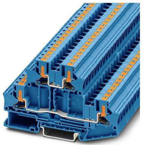 Phoenix Contact Doppelstockklemme Blau 1088738 50 Stück - Bild 1