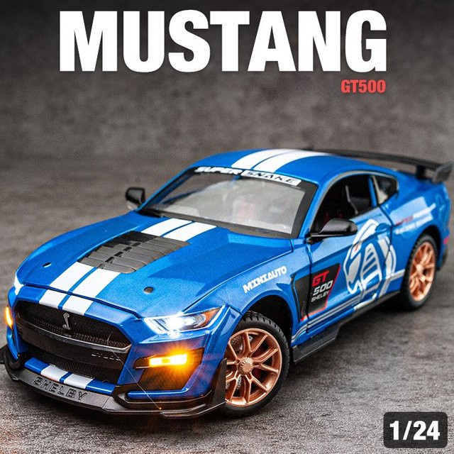 KaKBeir Viper GT Simulation, Modellauto, 1:24, Metall, Blau - Bild 1