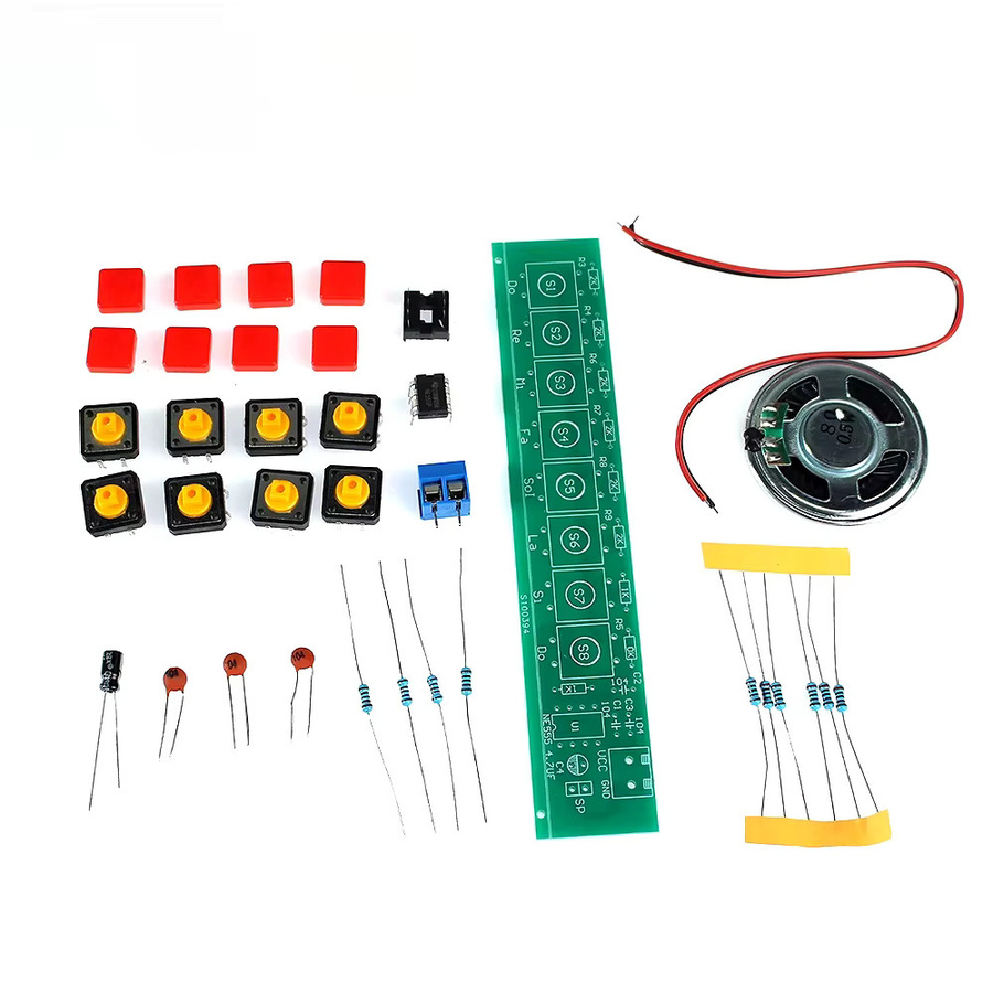 DIY E-Piano Kit NE555 Elektronisches Orgelmodul zum Löten als Elektronik-Lernset in Multicolour - Bild 2