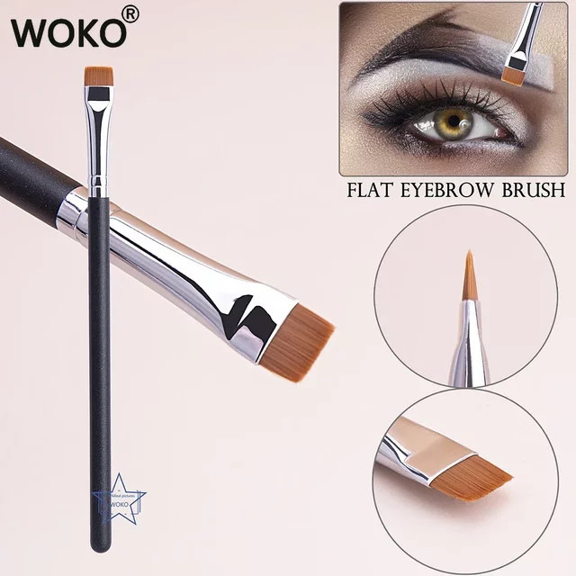 212 Augenbrauenpinsel, flacher Eyeliner-Pinsel, Unisex - Bild 1