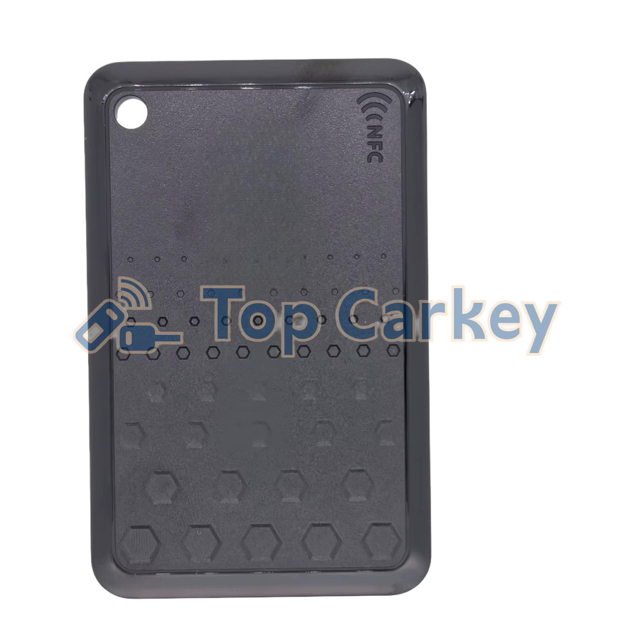 TopCarkey Originaler intelligenter Fernschlüssel mit ID47-Chip, 433 MHz, Farbe: Schwarz, für GWM ORA Good Cat, ORA 03, 03GT, 07 - Bild 3